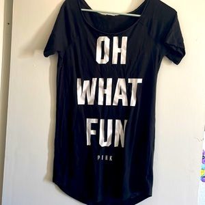 VS PINK night shirt.